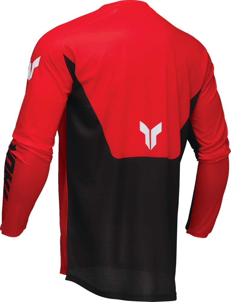 Thor 2025 LAUNCHMODE Forge Motocross Offroad Jersey Red