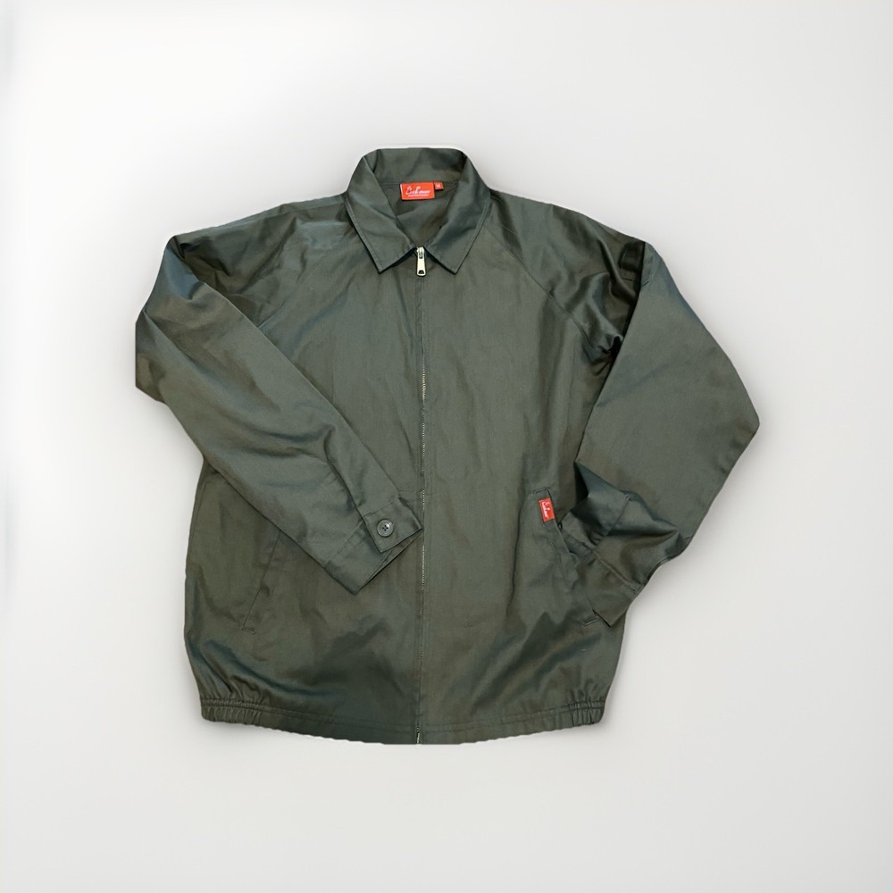 Cookman Olive Green Chef Coat Jacket Size Medium Restaurant Work Chef Ware