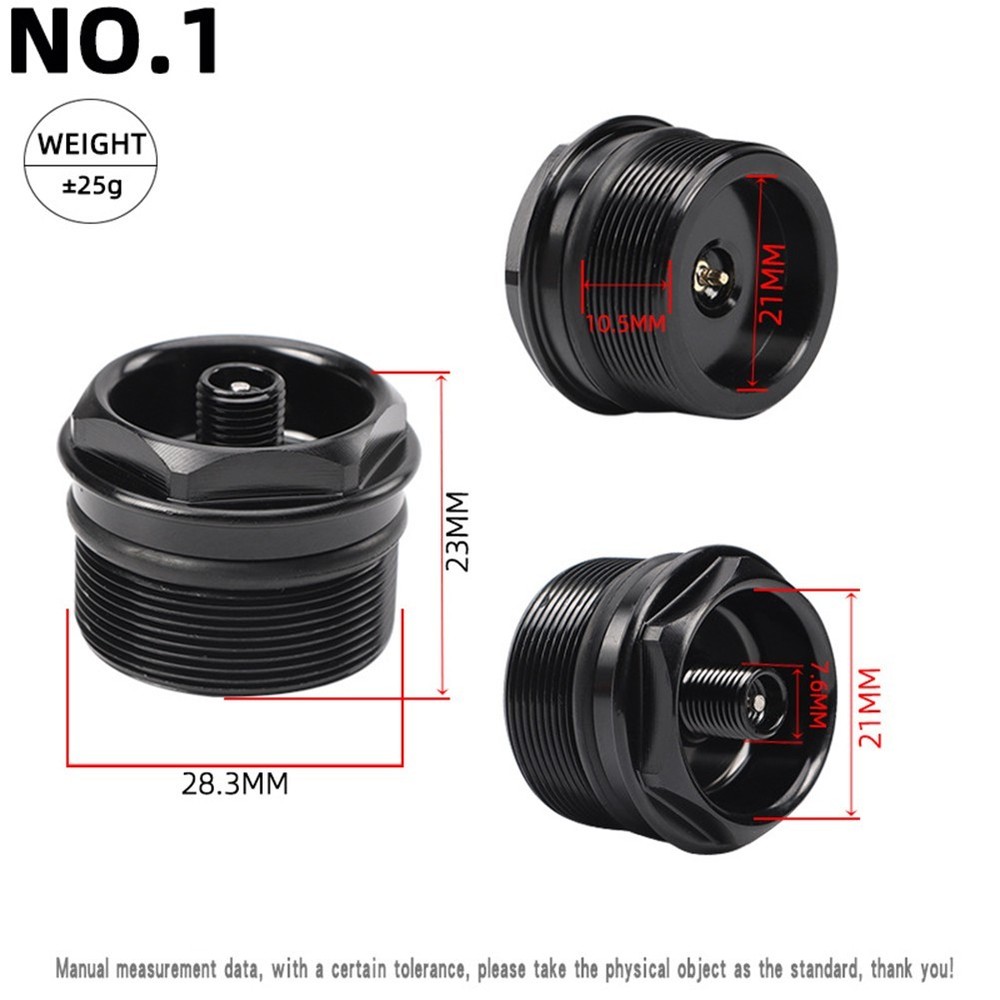 Bicycle Air Fork Cap Assembly Bicycle Air Fork Cap Assembly Front Fork Valve Nut