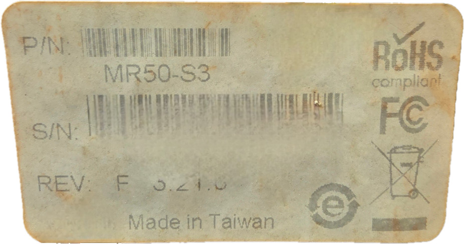 MR50-S3 Series 3 Single Reader Interface Module