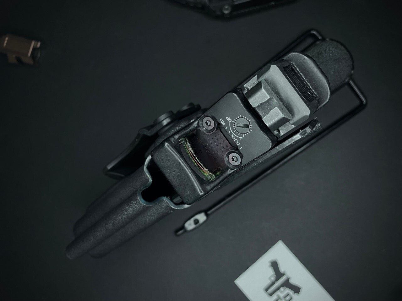 Davis Tactical IWB Light Bearing Kydex Holster For Glock 19//19X/23/32/45 TLR-7