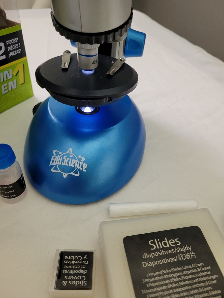 Edu-Science Student MICROSCOPE M640X / STEM Blue Science Tools