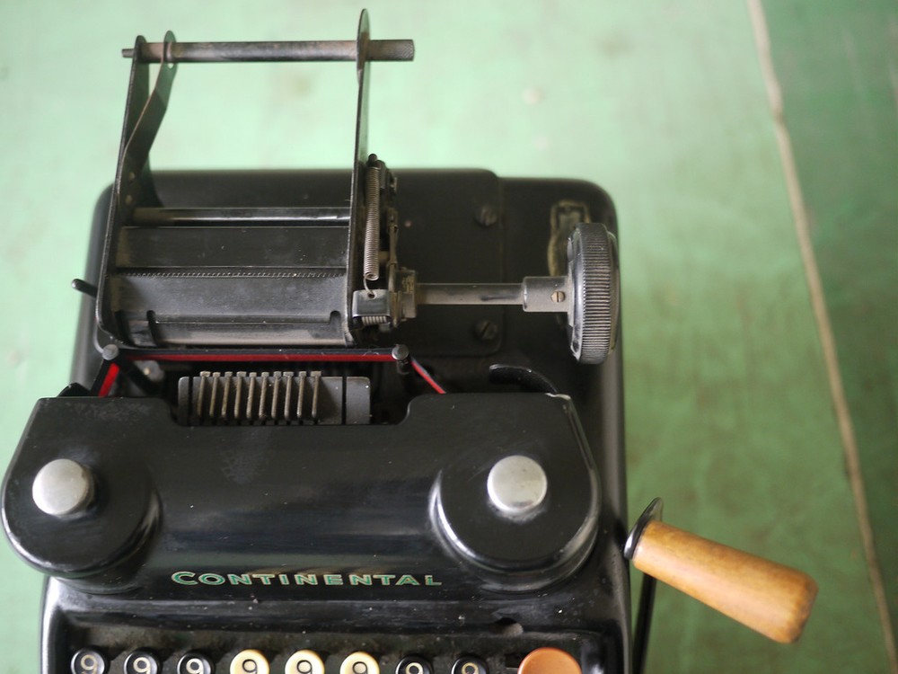 Vintage Continental Adding Machine