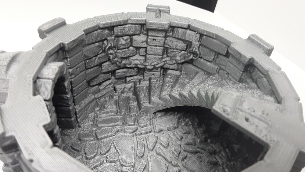 4 Floor Modular Watchtower Scatter Terrain Scenery 28mm Dungeons & Dragons