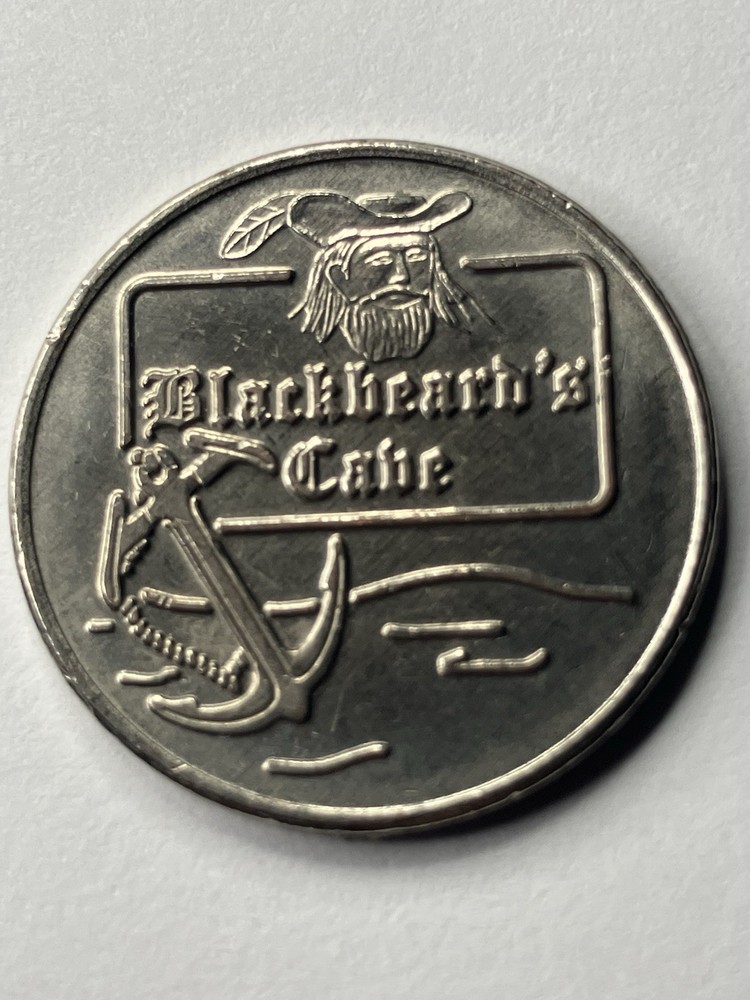 RARE Blackbeard’s Cabe Arcade Token Defunct #uf1