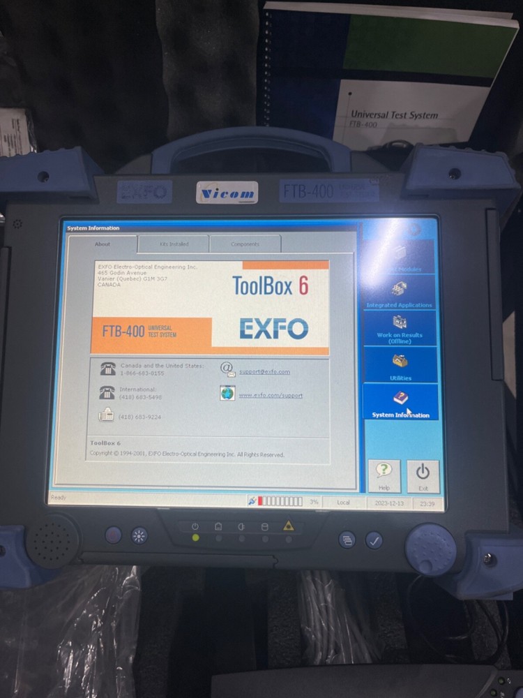 Exfo FTB-400 Universal Test