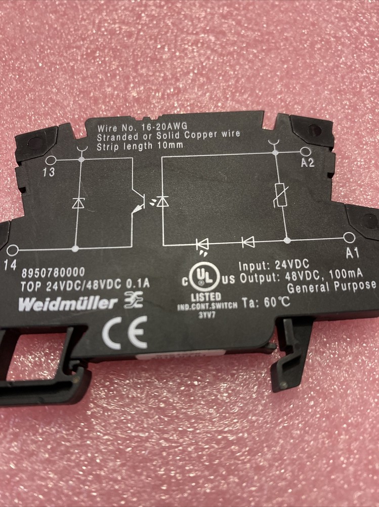 Weidmuller Solid State Relay 8950780000