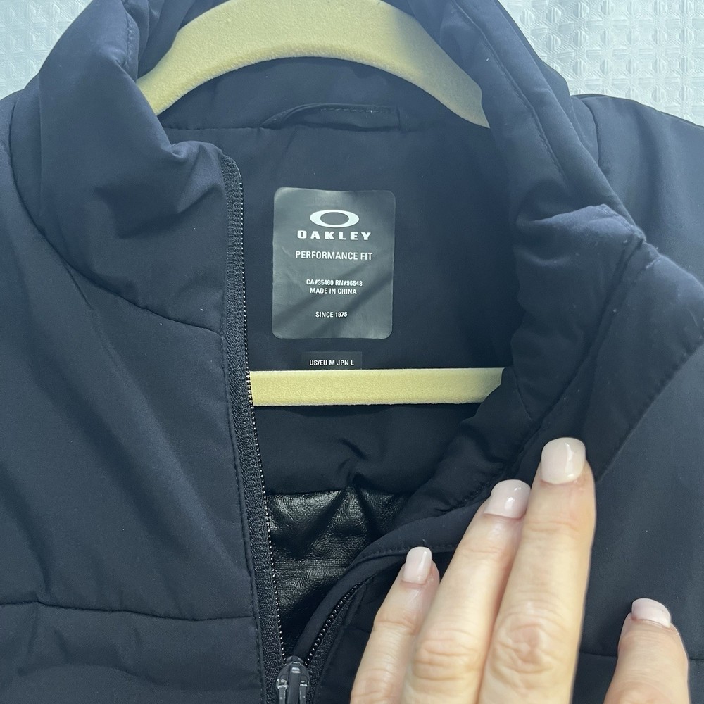 Oakley Eclipse RC Quilted Vest Black Thermocare Performance Skiing