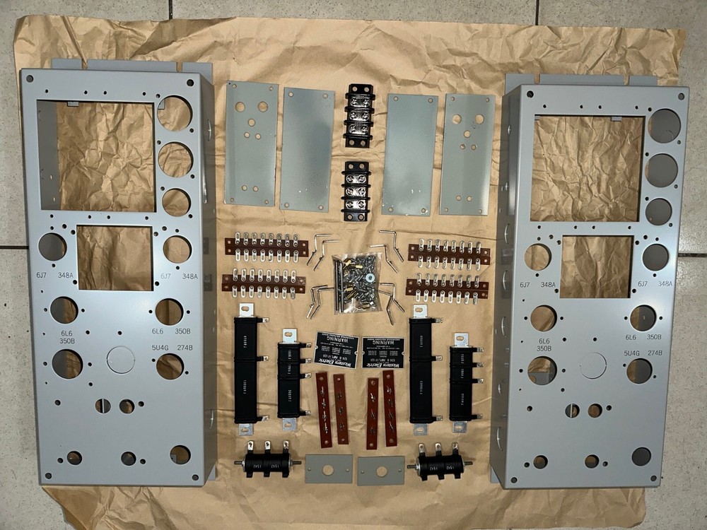 WE Western Electric 124 tube amplifier chassis replica