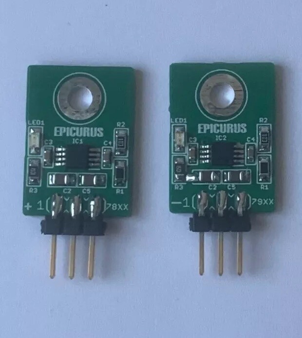 Parallel TDA7293 Power Amplifier with Input Buffer and DC Servo 1x BARE PCB