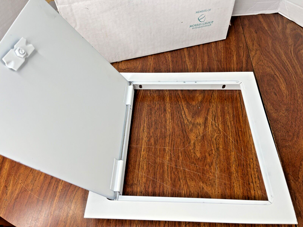 Elmdor Metal Wall Ceiling Access Door Panel with Frame - White