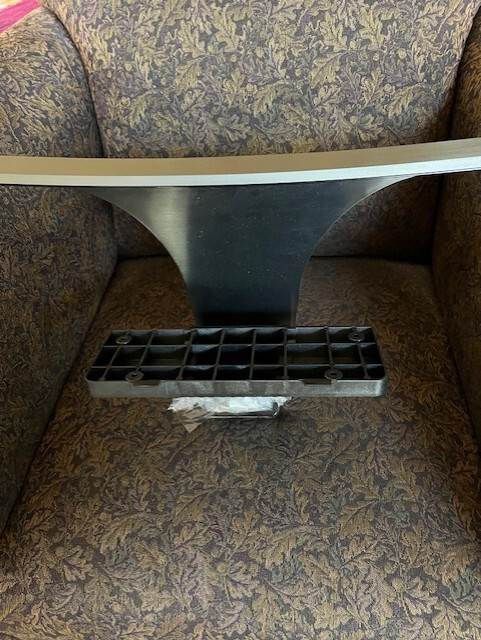 Desk/table top TV stand base mount
