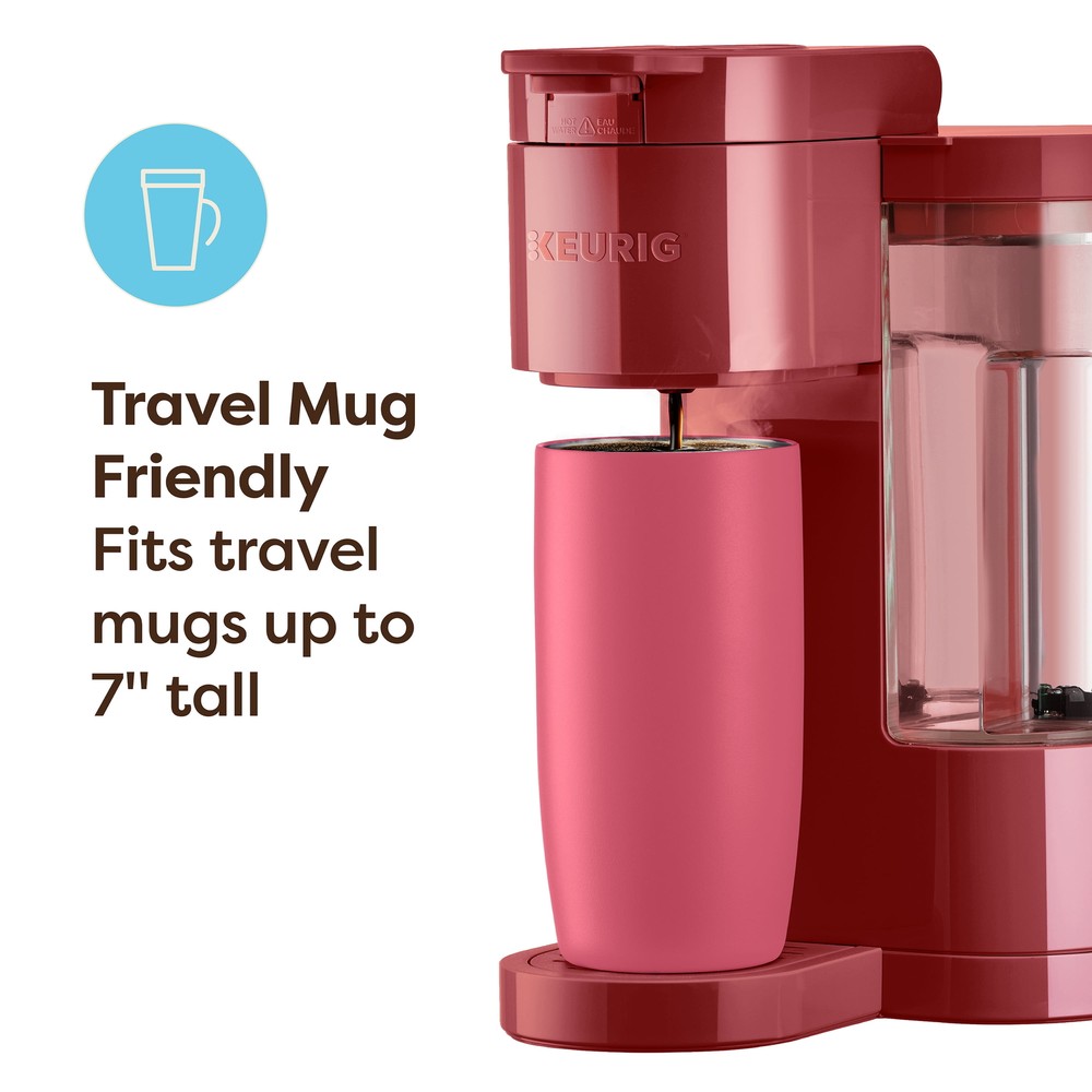 new， K-Express Essentials Red Single-Serve K-Cup Pod Coffee Maker