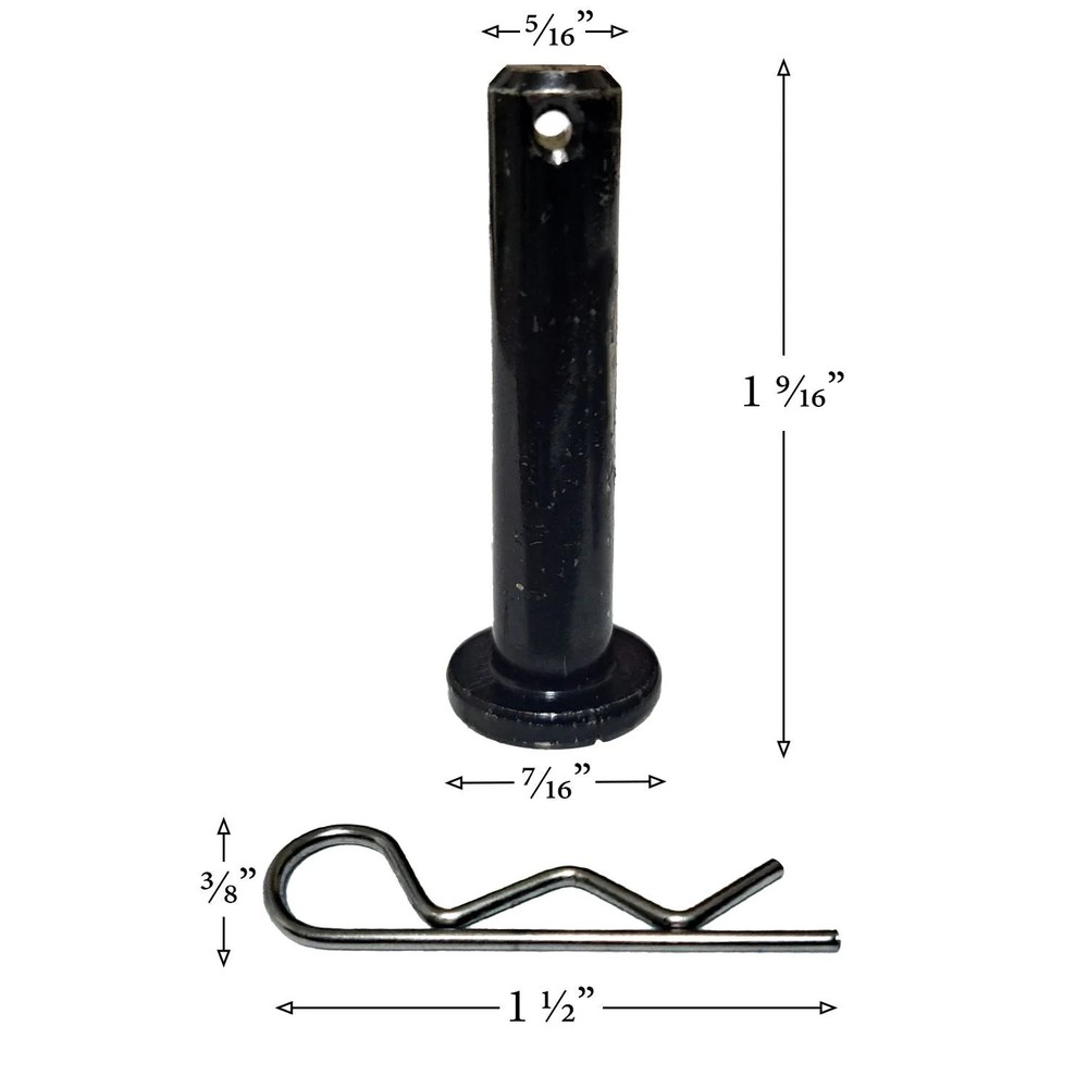 Griddle Shear Pin and Cotter Pin - Single