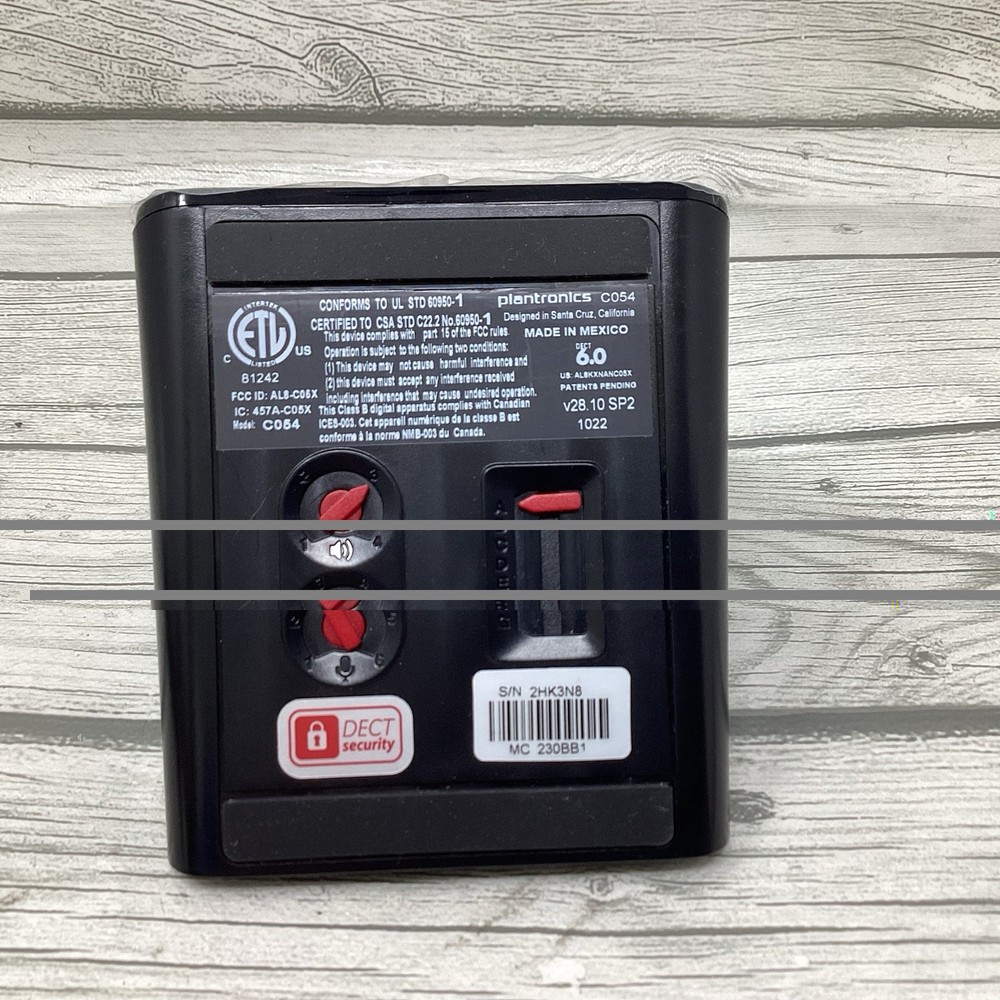 Plantronics CS540 Headset System Black