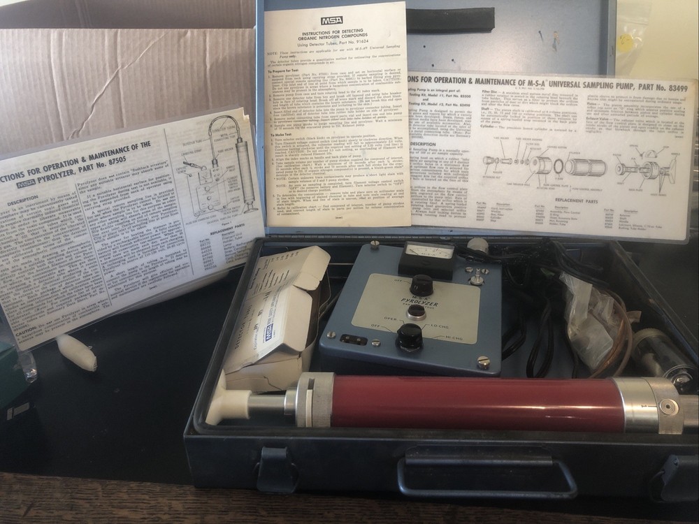 MSA Universal Testing Kit No.83500 Mine Safety Appliance Testing Unit