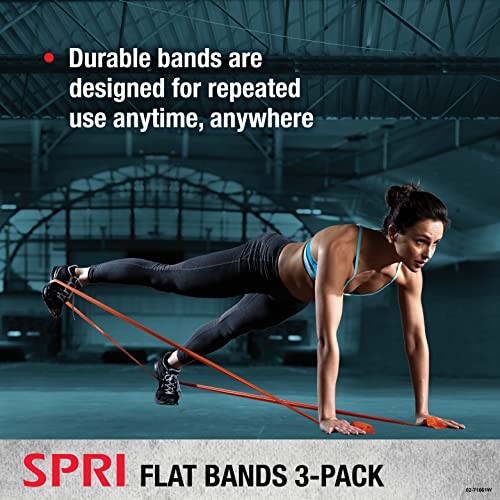 Flat Bands 3-Pack - 3 Count (Pack of 1)
