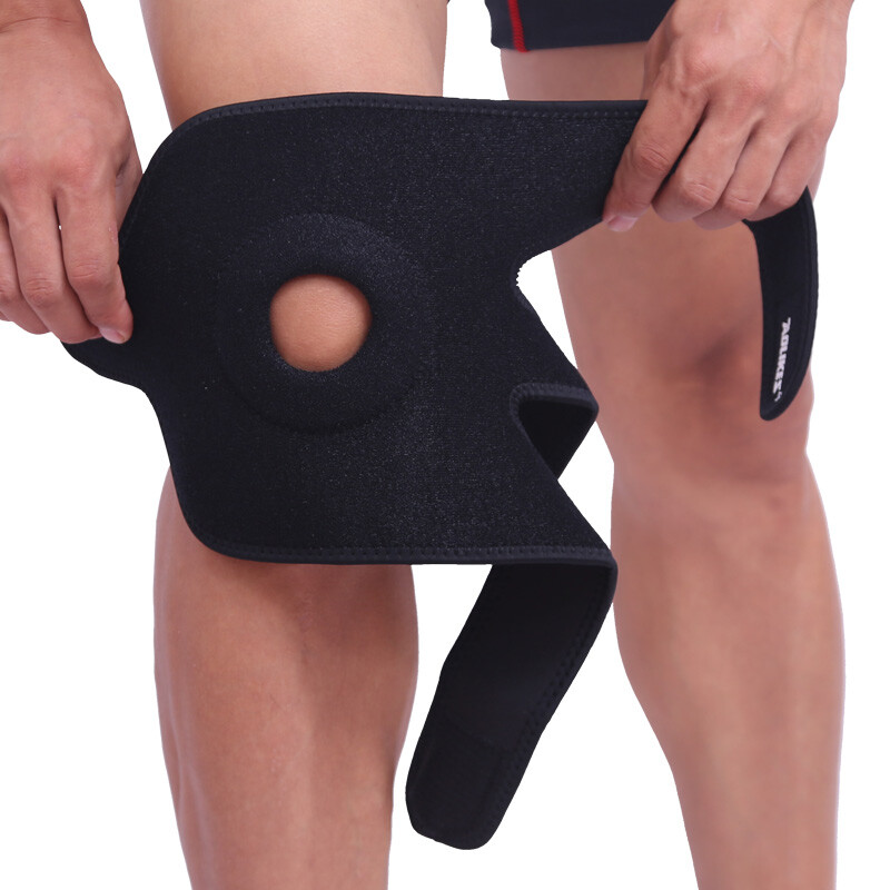 Wrap Around Knee Brace Support Adjustable Knee Open Patella Compression Brace