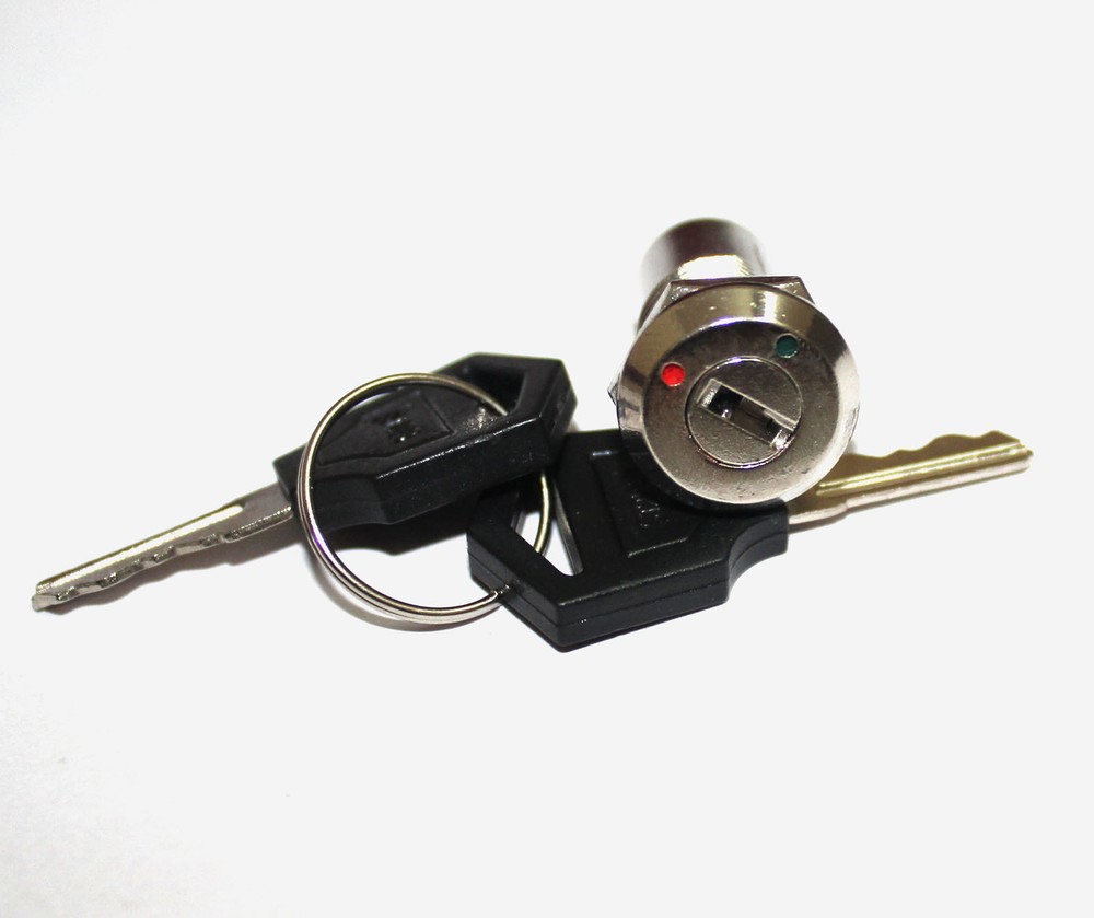 5pcs Key Switch ON /OFF Lock Switch Two Keys Set Mini Key Switch Ignition