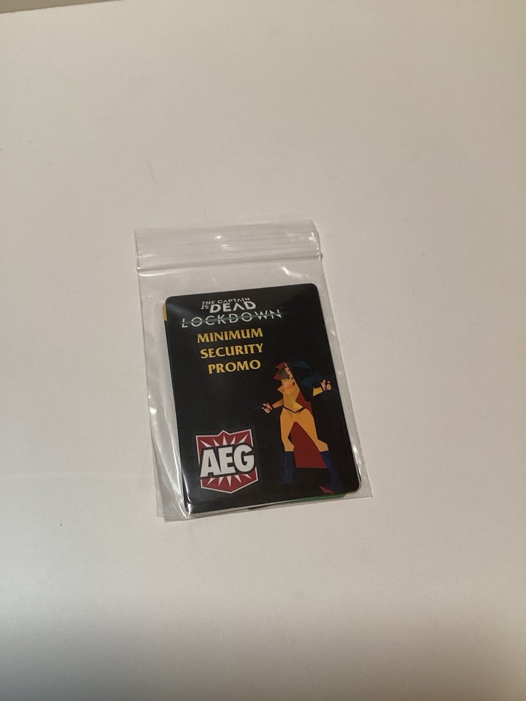 Captain is Dead, The: Lockdown – Minimum Security AEG Promo Pack - New!