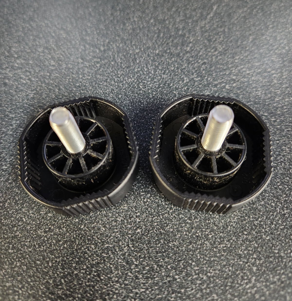 Lowrance Replacement Gimbal Bracket Knobs (Pair) - 000-10467-001