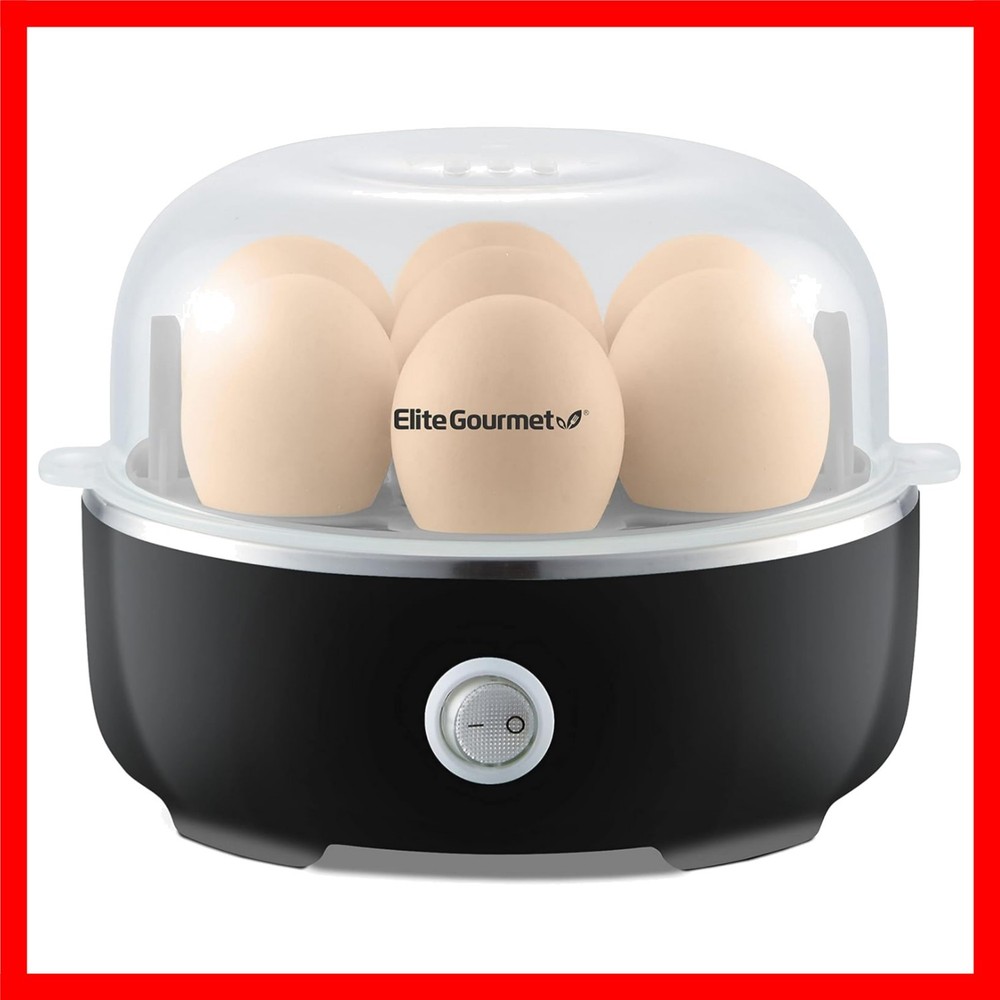 Quick & Easy 7-Egg Electric Cooker with Auto Shut-Off