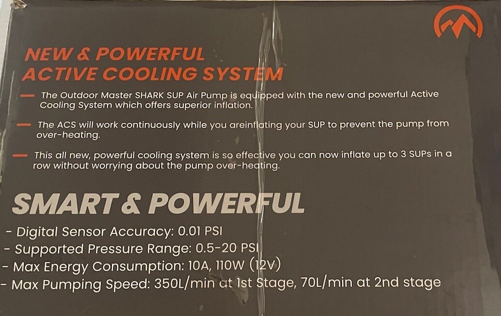 Electric Paddle Board Air Pump