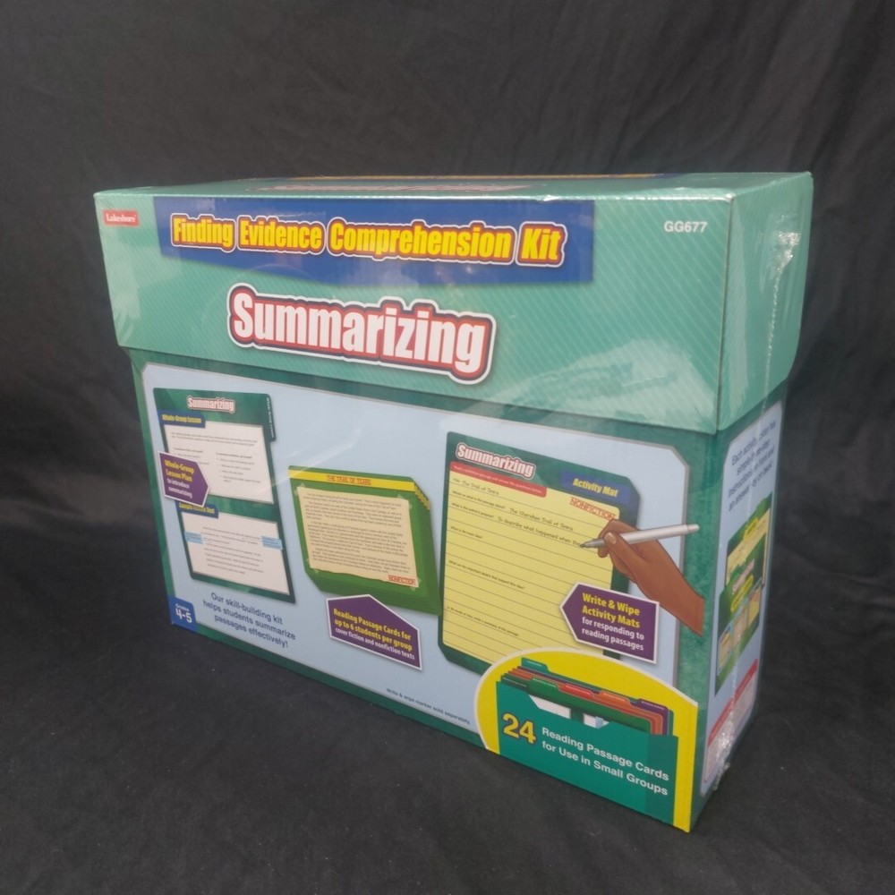 Lakeshore Finding Evidence Comprehension Kit Grades summarizing Grades 4-5
