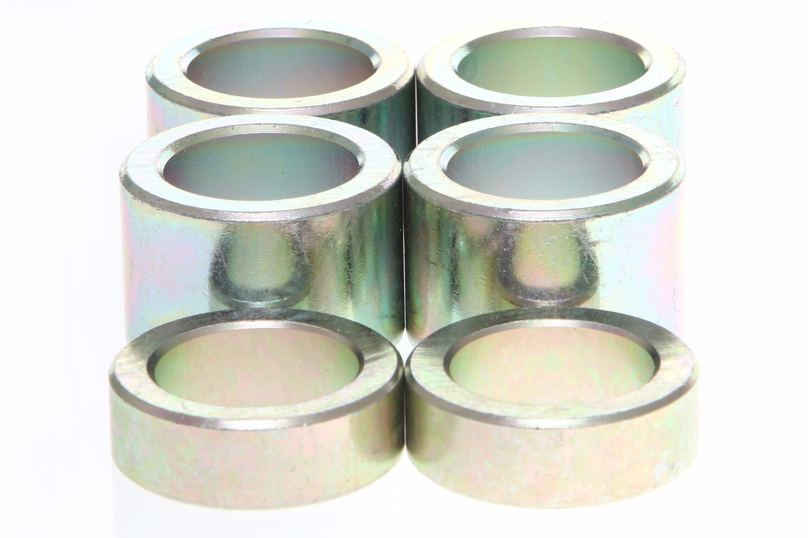 Wheel Height Spacer Kit Compatible with Bush Hog, Land Pride, Alamo Finish Mower