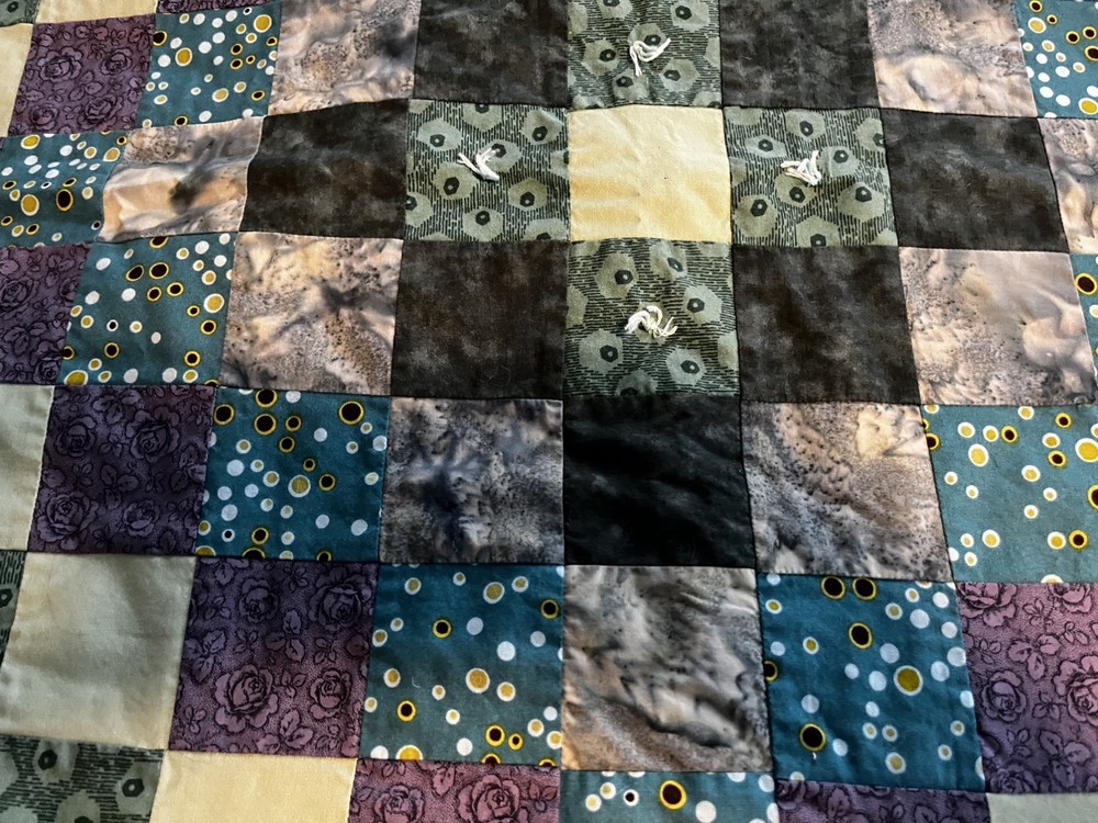 Handmade Quilt 29" x 39"