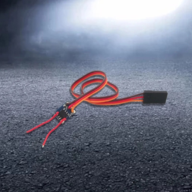 Brushed ESC Speed Controller for 360-Degree Continuous Rotating Steering Gear