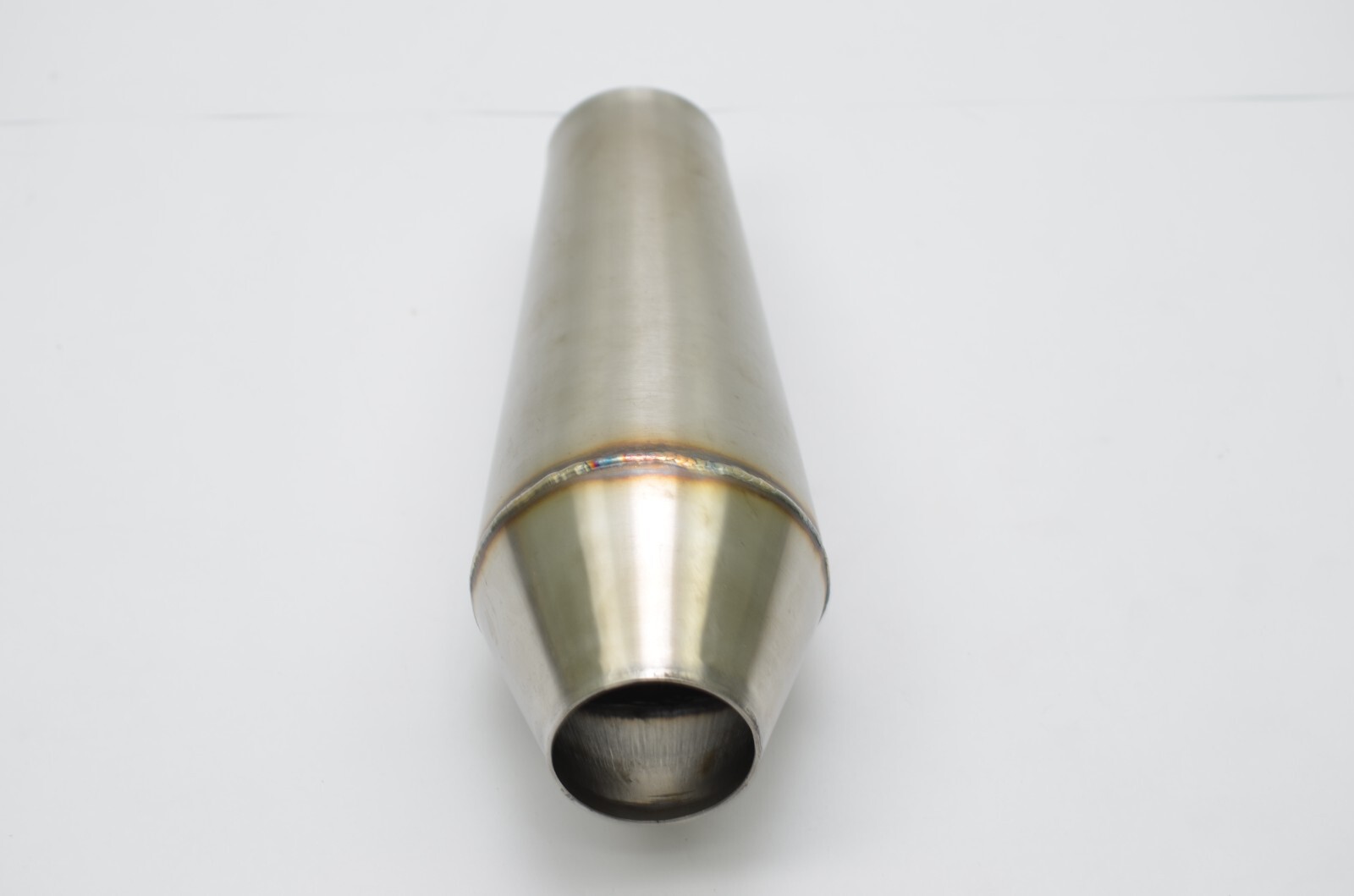 1320 Performance 2.5" inlet 2.5" out megaphone Stainless Reverse Cone collector