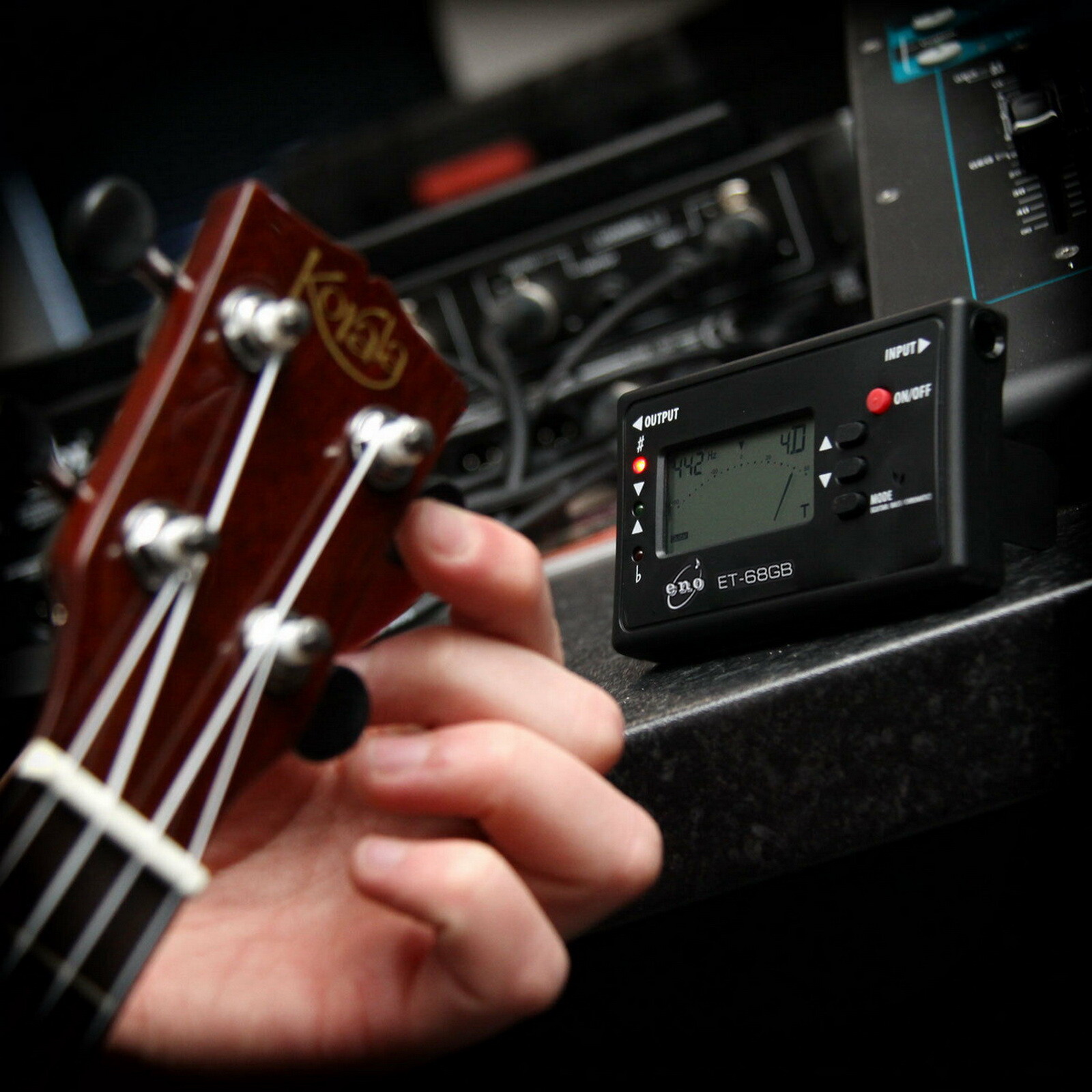 Chromatic Tuner for Guitar Electric Bass Mandolin Ukulele Violin Banjo Cello