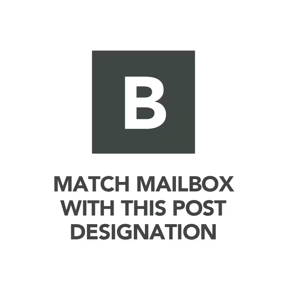 Elite Green, Large, Steel, Post Mount Mailbox