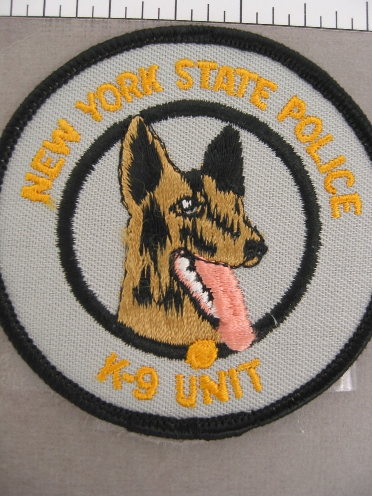 New York NEW YORK STATE K-9 UNIT Patch