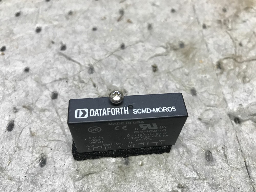 Dataforth Miniature Digital Relay Output Module E150818 SCMD-MORO5