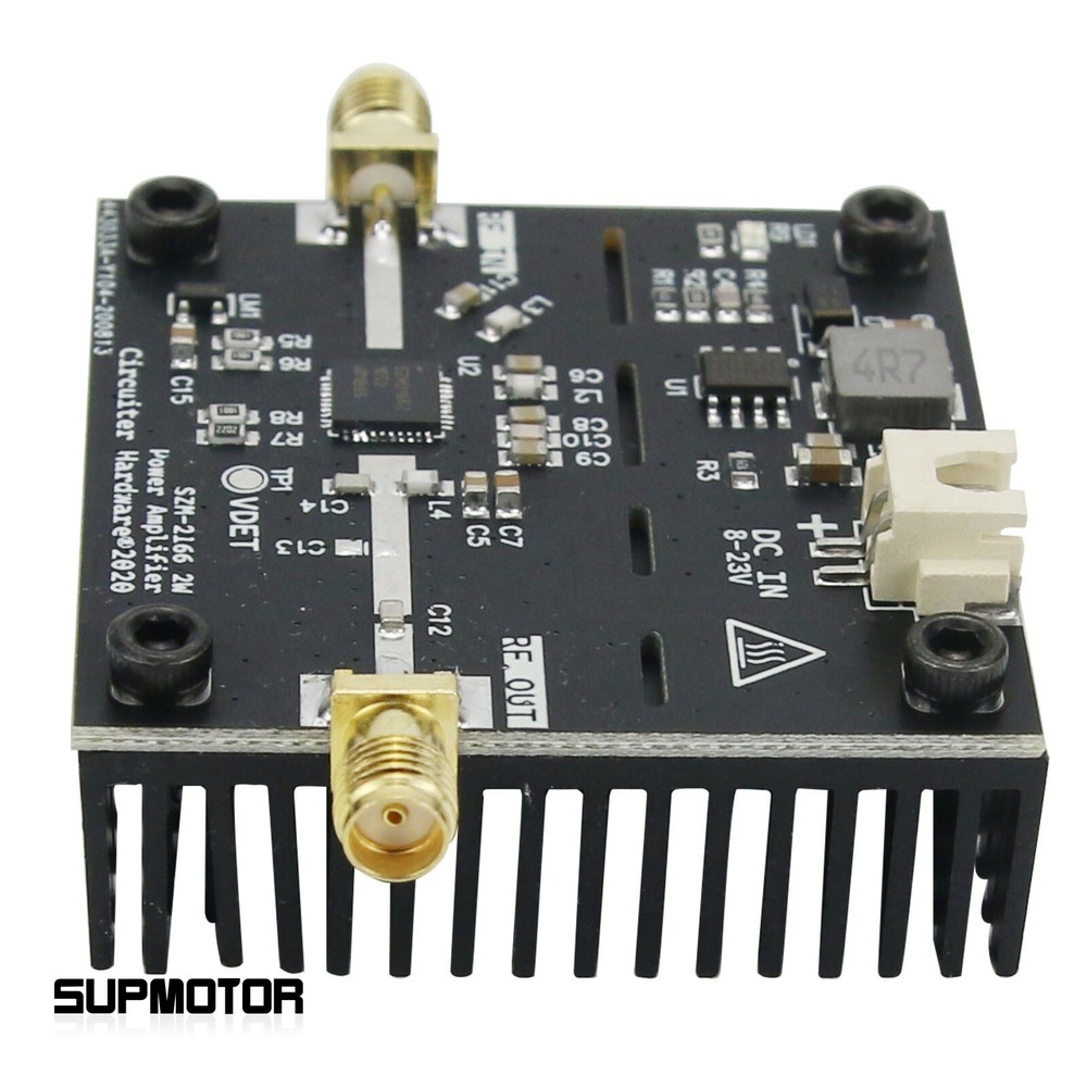 RF Power Amplifier 2.4GHz 33dBm DC Wide Voltage Input for Signal Amplification