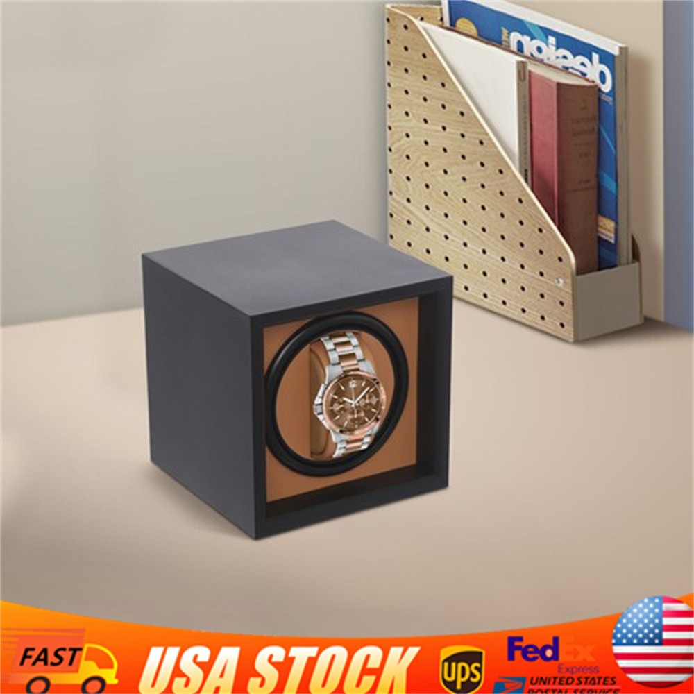 Automatic Single Watch Winder Automatic Watch Display Box Luxury Storage Case