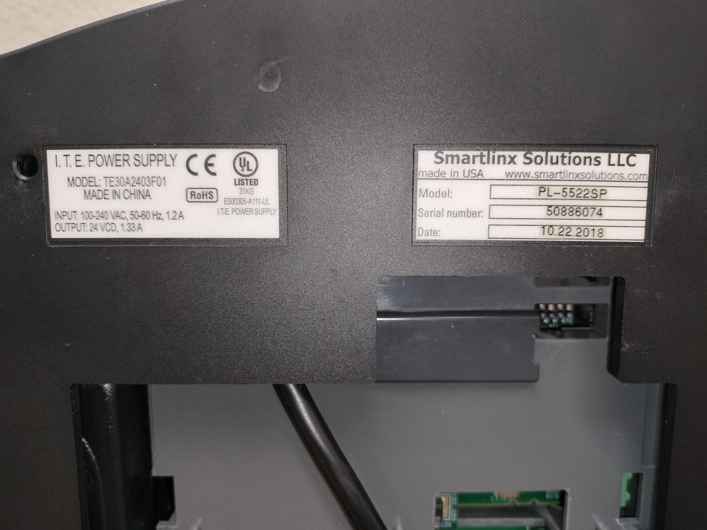 SmartLinx PL-5522SP Calculating Time Clock