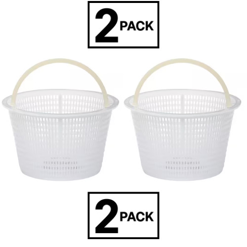 Replacement Pool Strainer Basket (2 Pack)