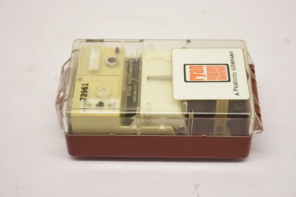 Ryan Instruments Peabody Analog Temperature Chart Recorder Thermograph