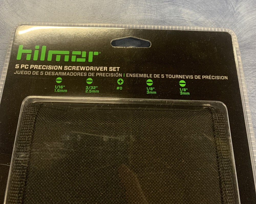 HILMOR PRECISION SCREWDIRVER SET 1891089