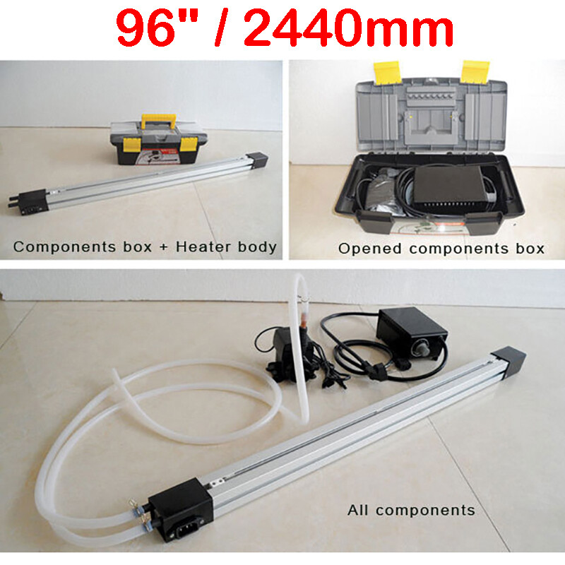 96" Manual Acrylic Bending Machine Light Box Plastic PVC Slotting Heater Bender