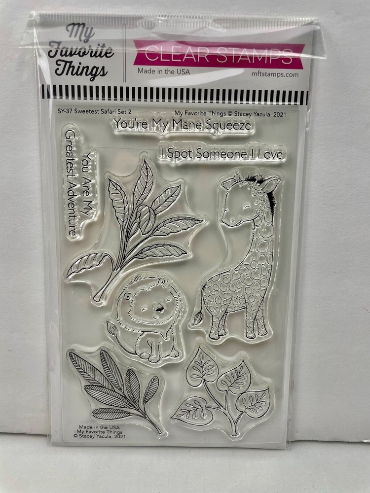 My Favorite Things Clear Stamps
