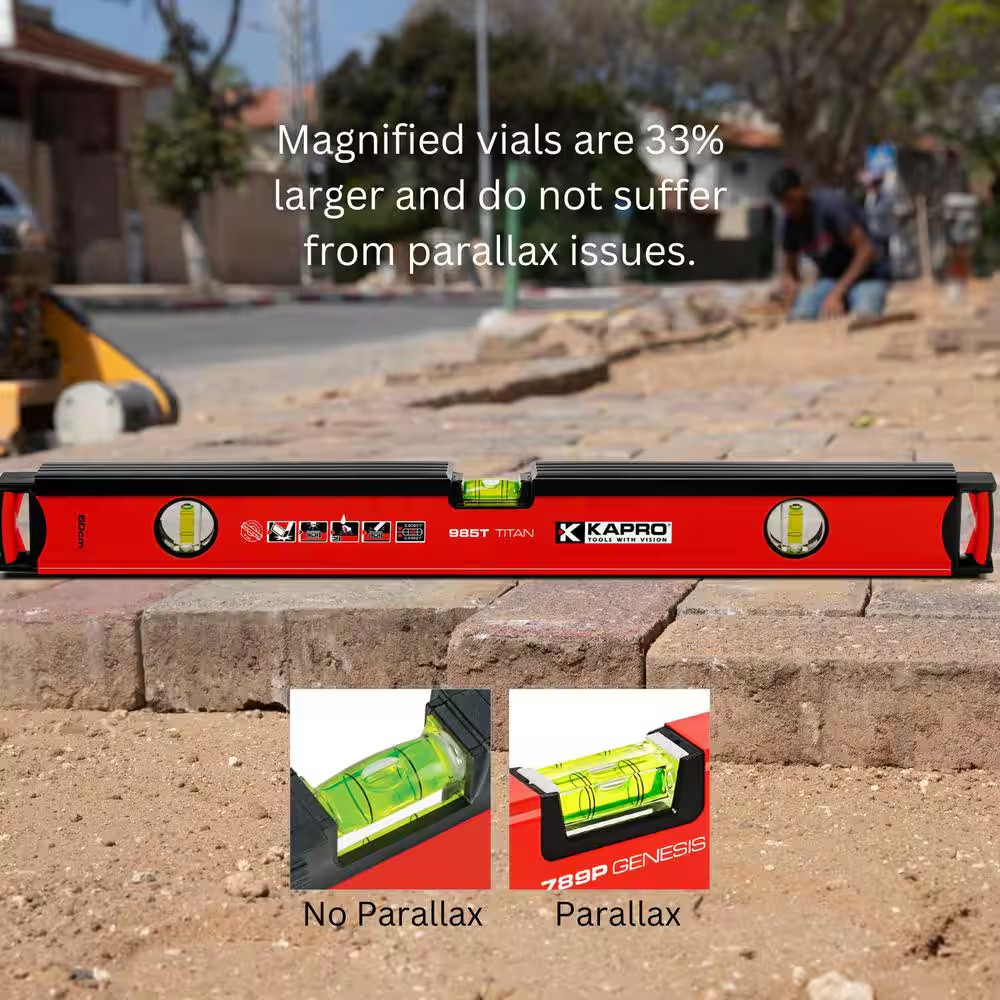 985T Titan 48 In. Mason Box Level