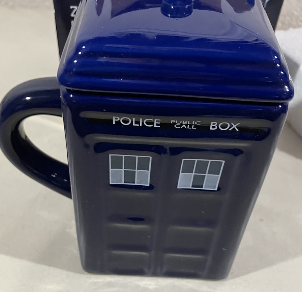 Doctor Who Tardis Cup NIB