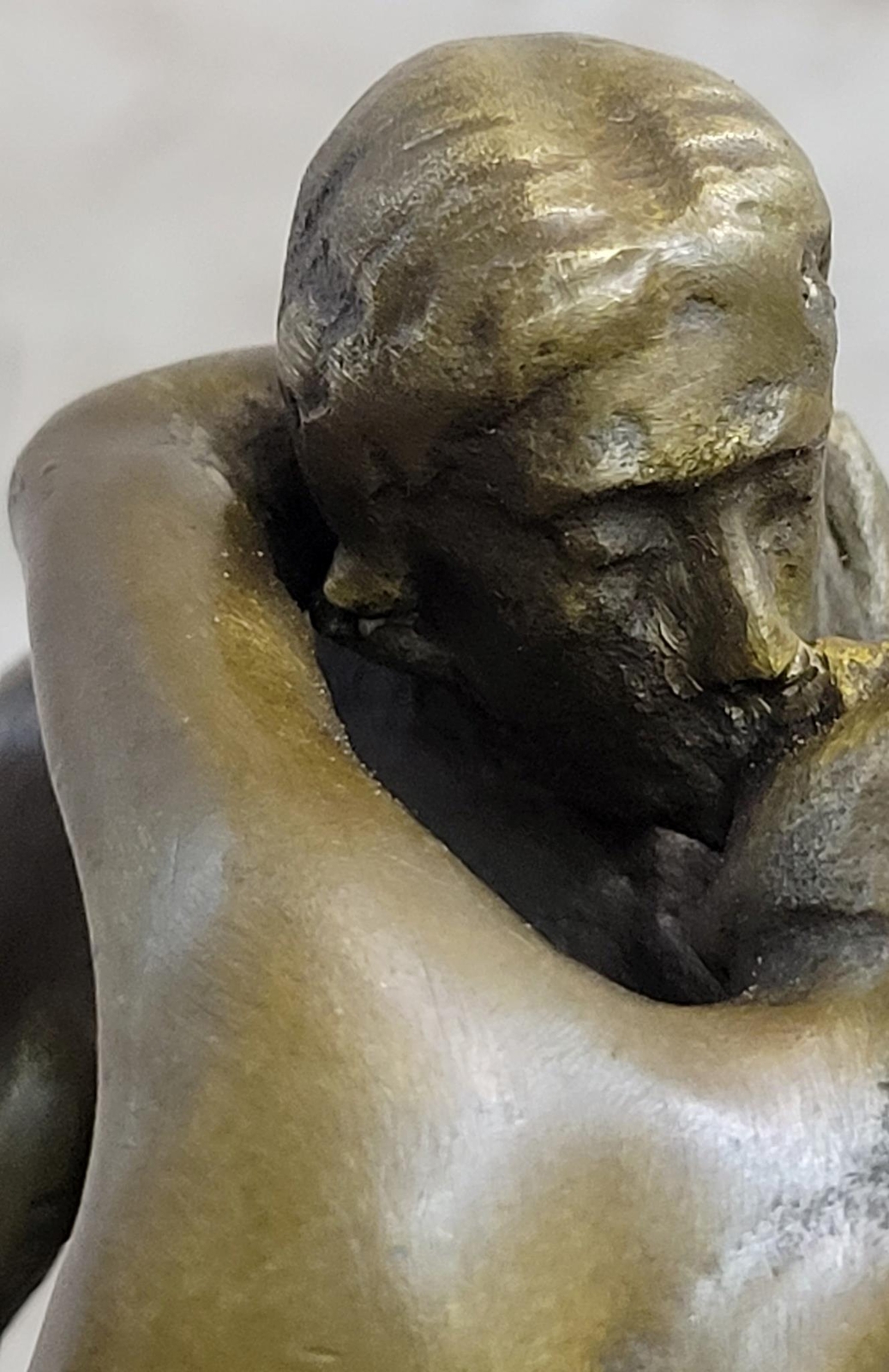 Auguste Rodin's The Kiss Love Romance Bronze Sculpture Statue Decor Nude Figures