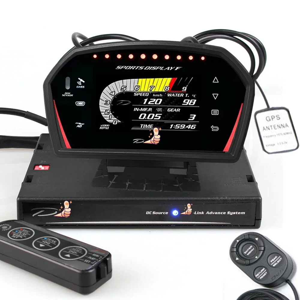 English Version Auto Defi Sports Display Multi-function Smart Meter Auto Gauge=