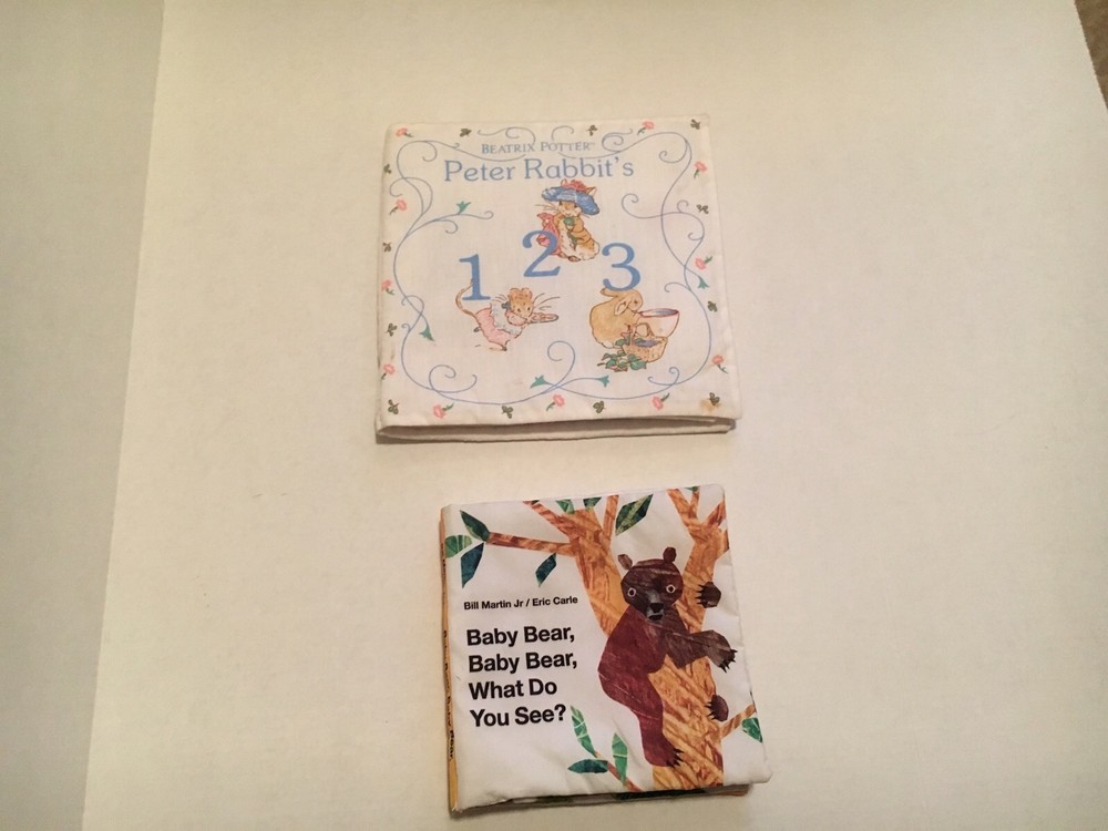 Peter Rabbit/Eric Carle Fabric Toddler Books