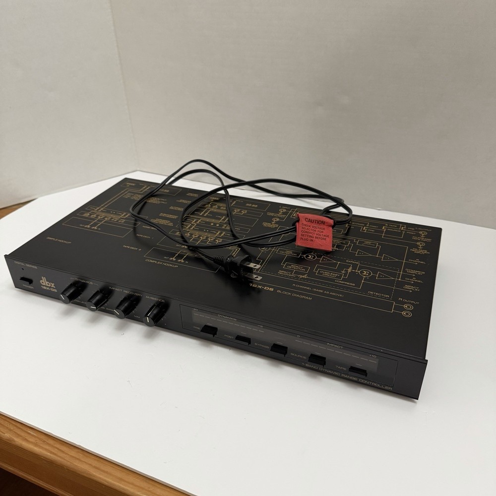 dbx 1BX-DS Dynamic Range Expander Processor Tested Working Vintage Japan